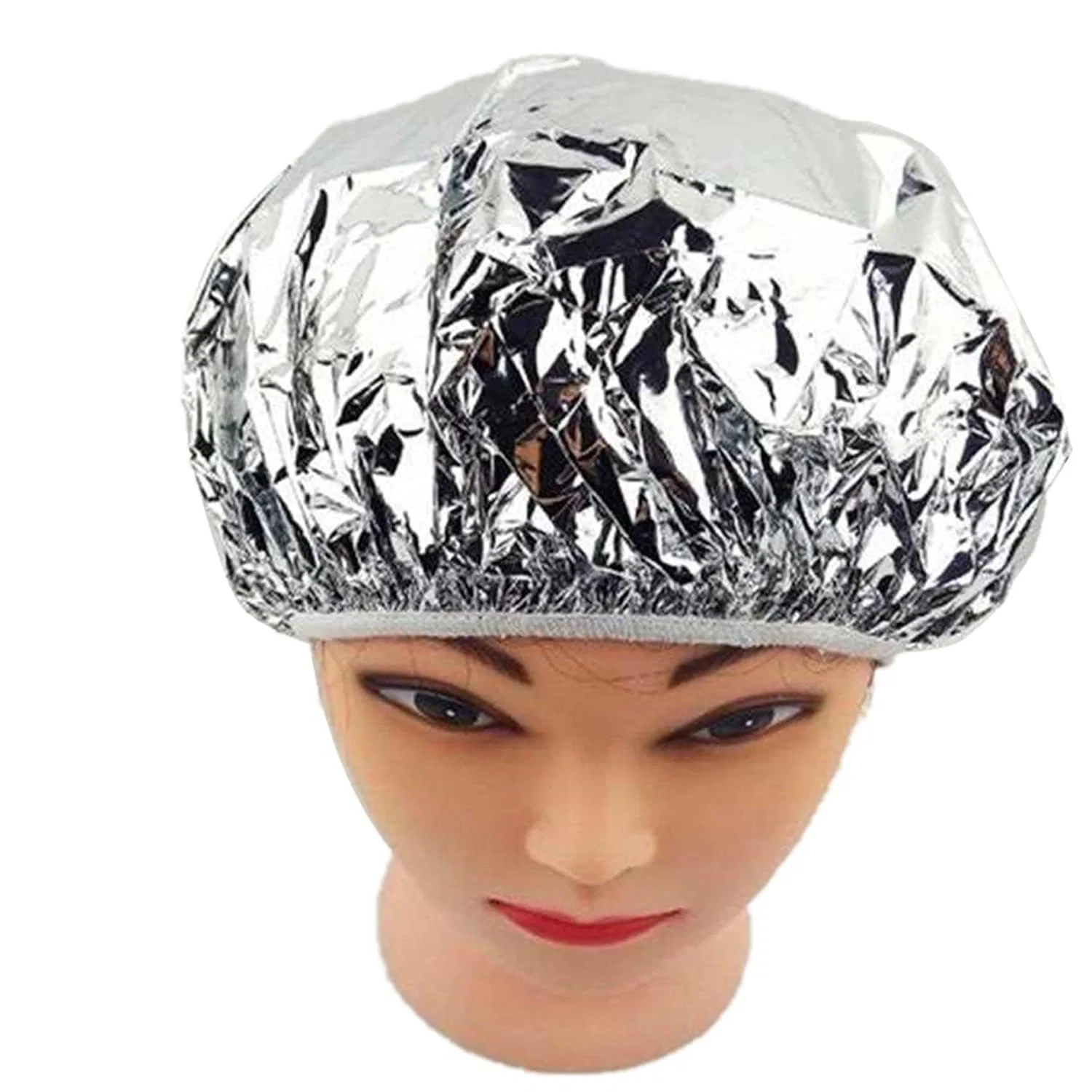 Шапочка для душа Алюминиевая Термоизоляционная Remingtape, 8 шт, 30 см, Silver — фото 3