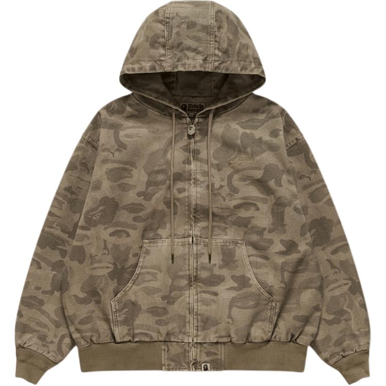 A BATHING APE Куртка Bape X KidSuper с камуфляжным жаккардом, Black — фото 2