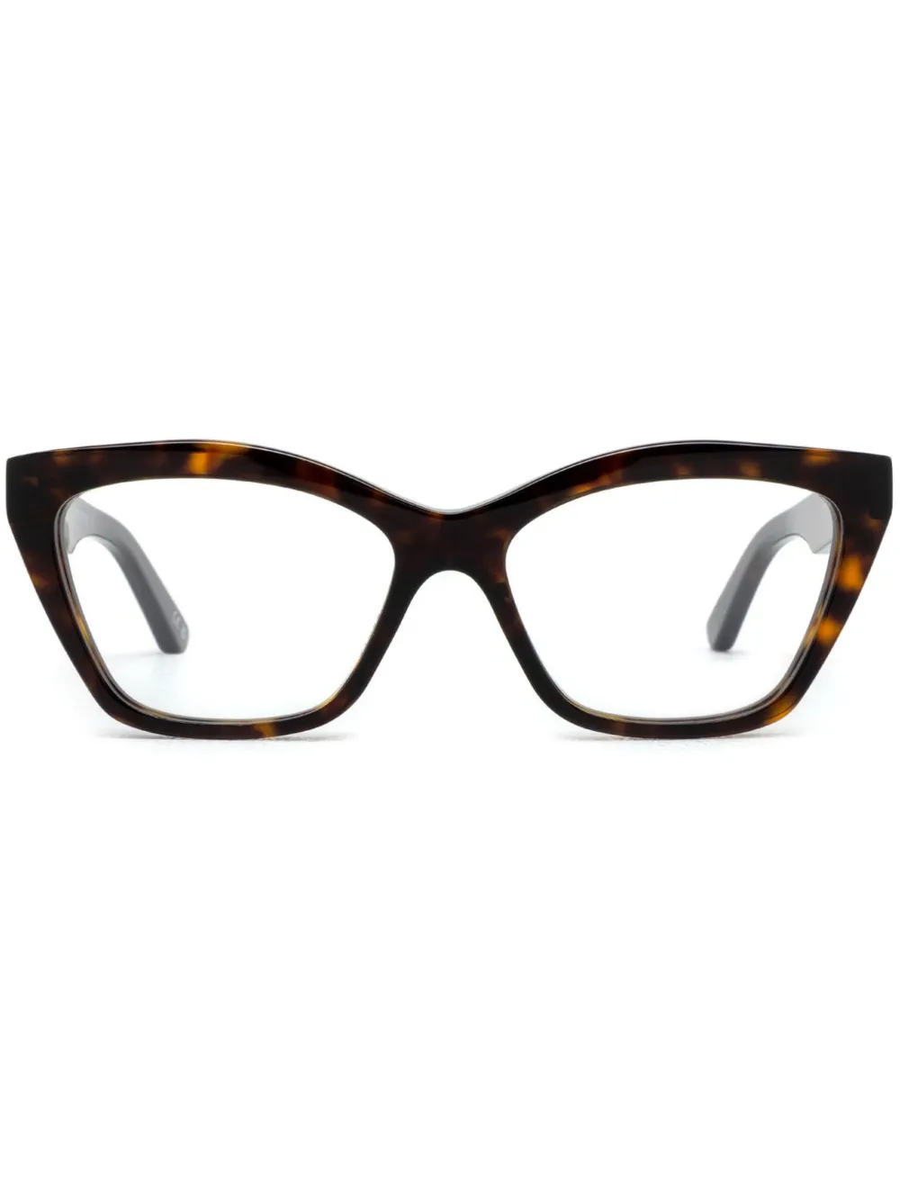 

Очки в оправе 'кошачий глаз' Balenciaga Eyewear, коричневый