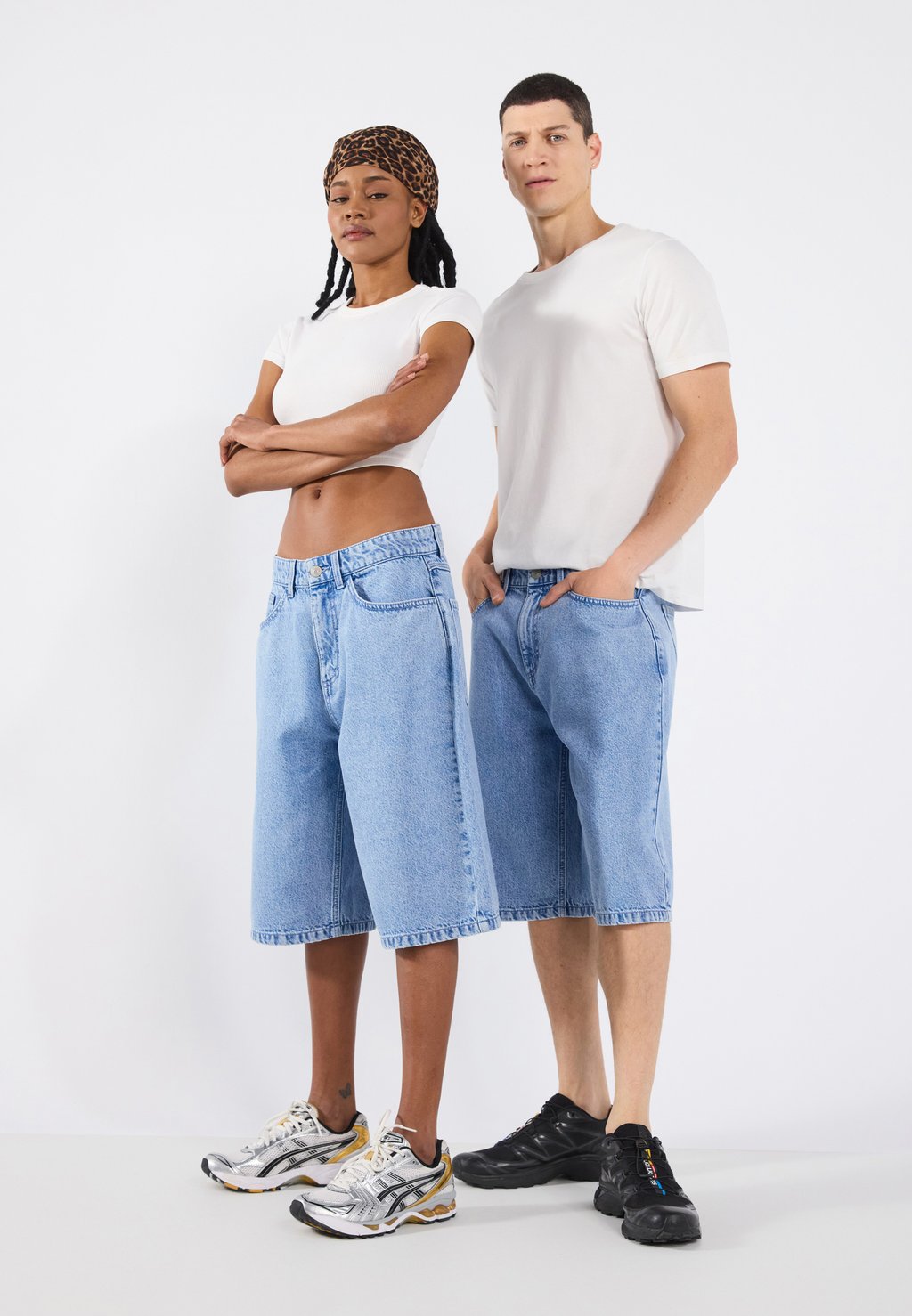 

Джинсовые шорты UNISEX YOURTURN, цвет Light Blue Denim