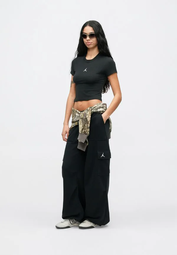 

Базовая футболка Jordan, Black/White, Белый, Базовая футболка Jordan, Black/White