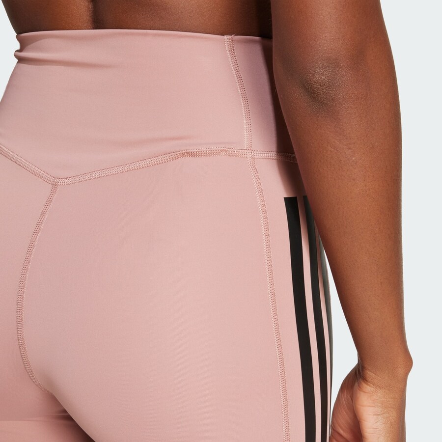 Узкие тренировочные брюки ADIDAS PERFORMANCE Optime, цвет Pastel pink — фото 3