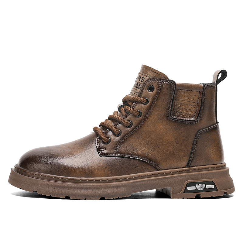 

Bull charm Коричневые короткие ботинки Martin для мужчин, цвет Brown