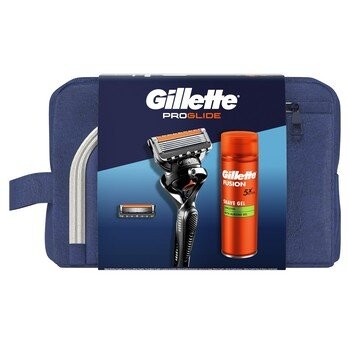 

Gillette, Косметический набор, 3 шт + косметичка