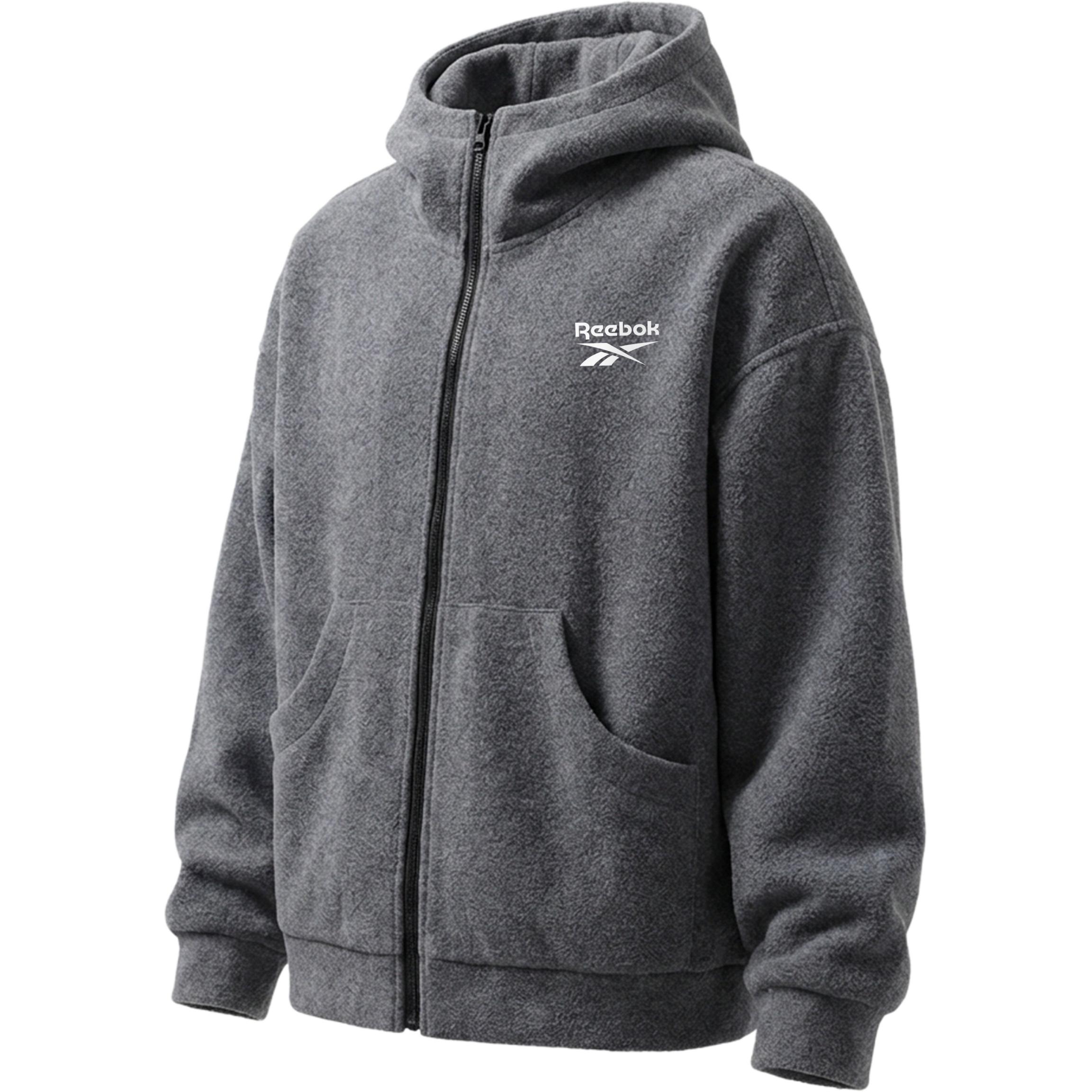 

Толстовка Unisex Hooded Moderate Cardigan Reebok, темно-серый