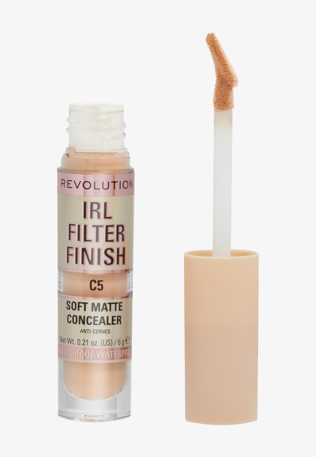 

Консилер Revolution Irl Filter Finish Concealer Makeup Revolution, цвет nude