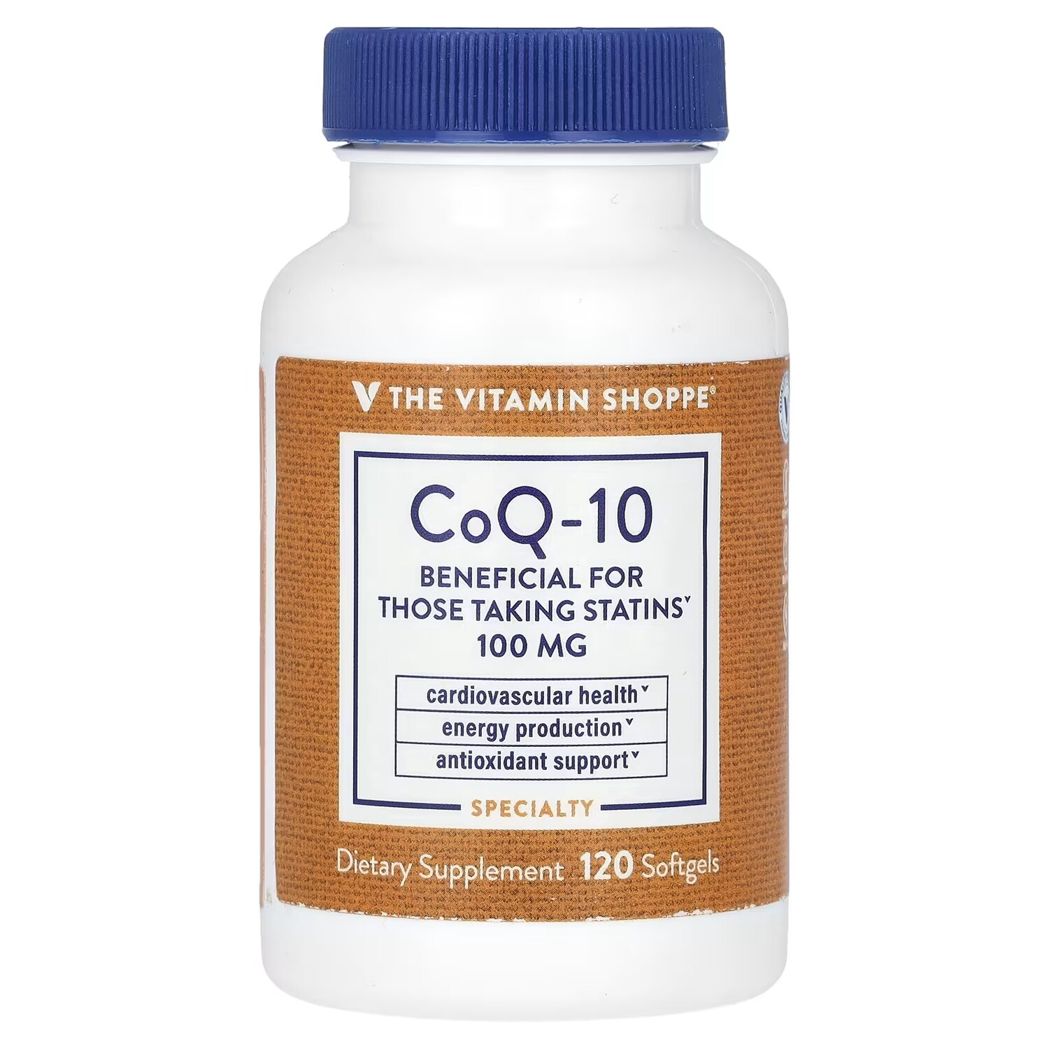 

Коэнзим The Vitamin Shoppe Q-10 100 мг, 120 мягких таблеток