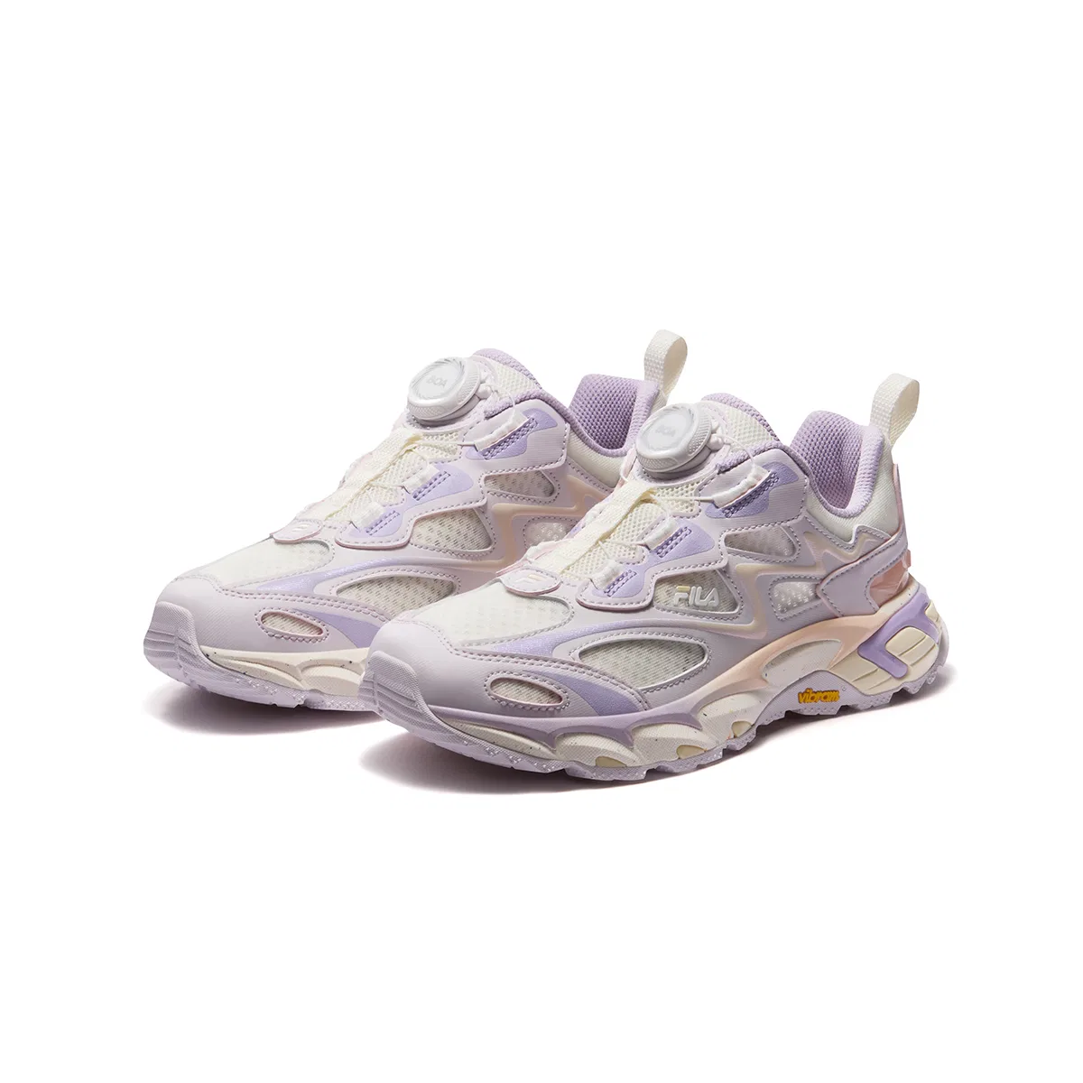 Детские кроссовки для активного отдыха FILA KIDS PERFORMANCE FPH Белые с фиолетовым — фото 4