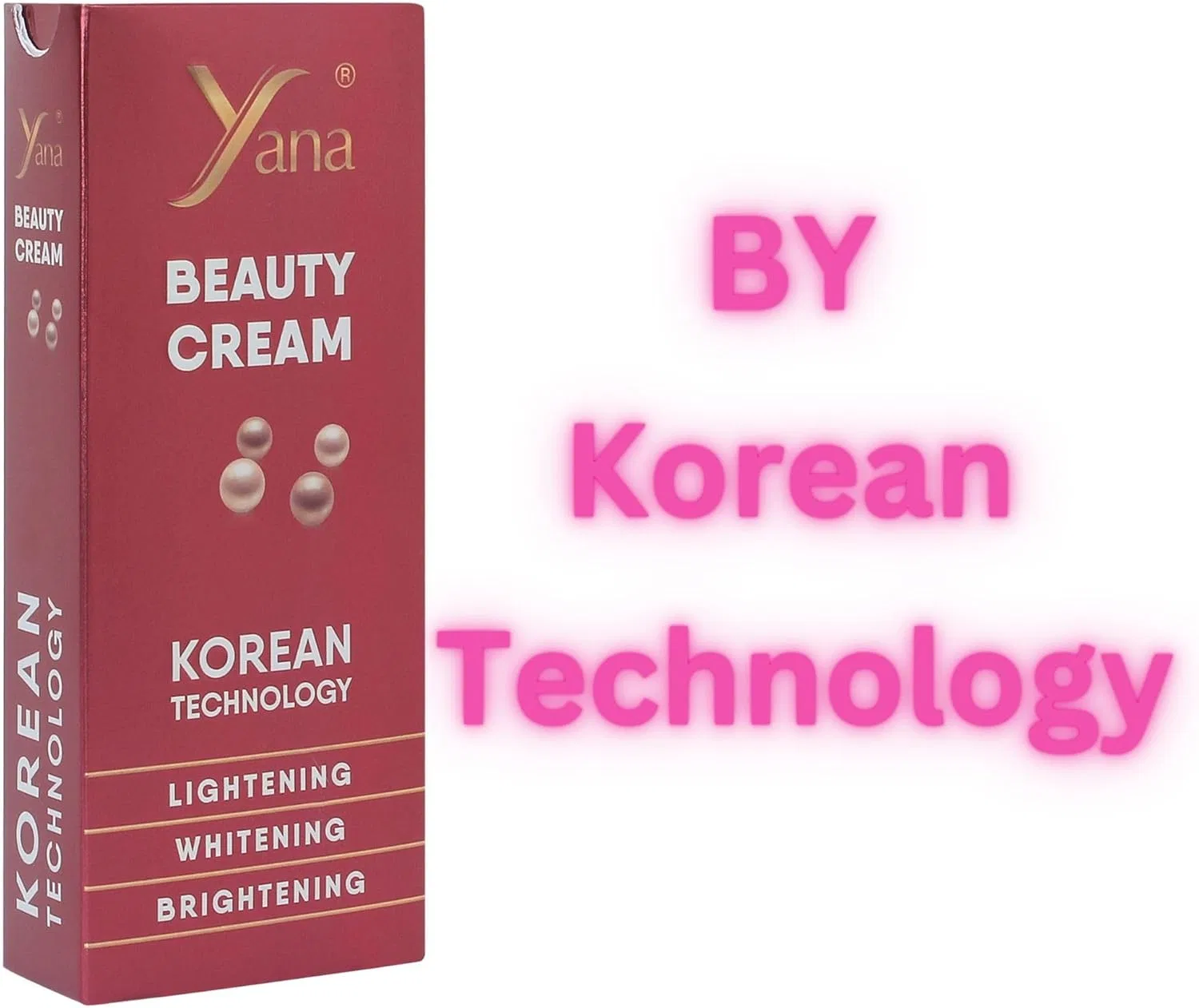 Дневной крем с ниацинамидом Yana Beauty Natural Glow, 0.5 кг — фото 2