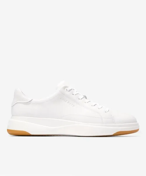 Мужские теннисные кроссовки из натуральной кожи GrandPro Tennis 2.0 COLE HAAN белые