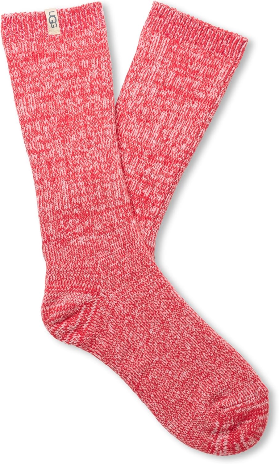 

Женские носки UGG Rib Knit Slouchy Crew, Hibiscus Pink