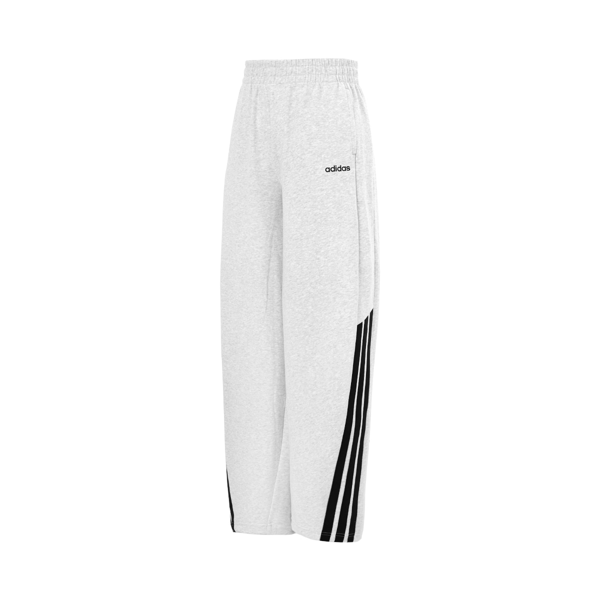 Трикотажные спортивные штаны Unisex Light Heather Adidas, светло-серый — фото 2