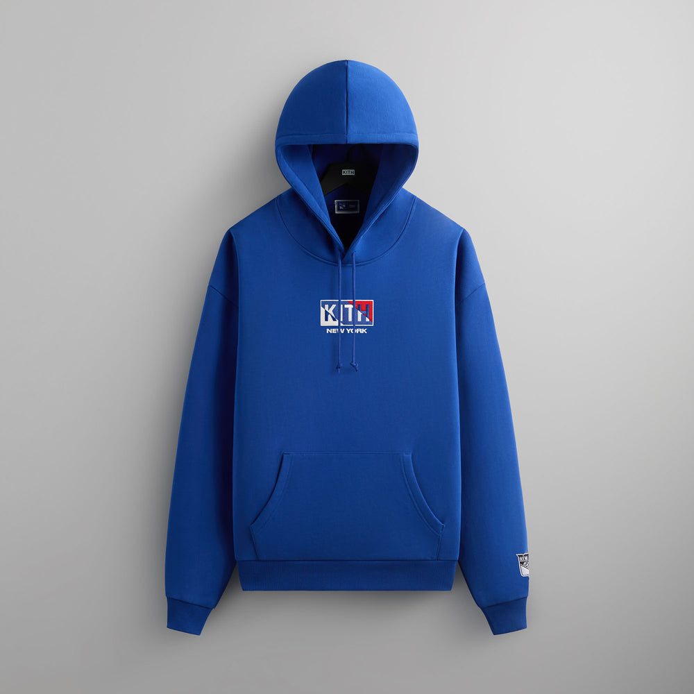 

Худи Kith for the New York Rangers New York Nelson Hoodie, цвет Cyclone
