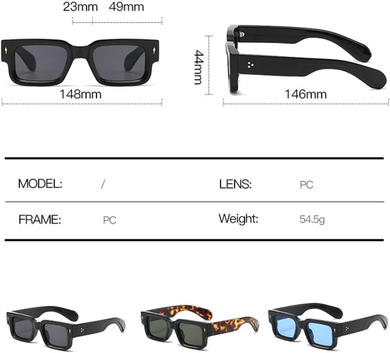 

Роскошные солнцезащитные очки для женщин в винтажном стиле с заклепками, для мужчин – модные, для активного отдыха и повседневной носки TVTBBVV, Blackorange