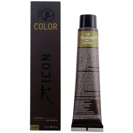 

ICON Ecotech Color Natural Стойкая краска 9.43 Очень светлый медно-золотистый блондин