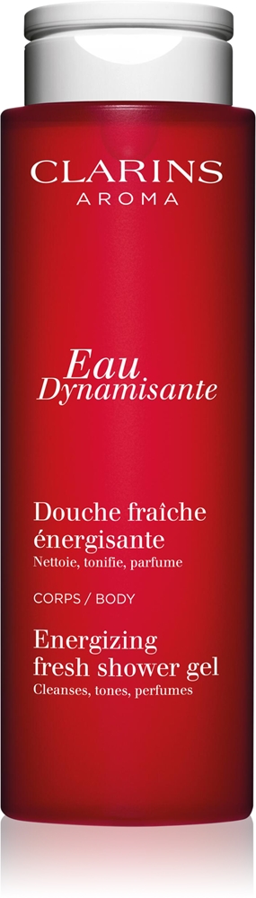 

Гель для душа Eau dynamisante, бодрящий гель для душа Clarins, 200 мл
