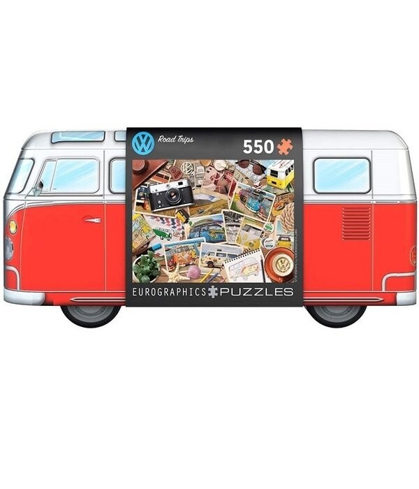 

Еврографика, пазл, VW Bus Tin - Road Trips, 550 шт. EuroGraphics