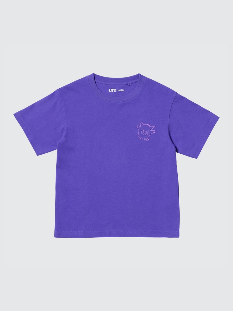 

Футболка с графическим принтом Pokémon ut Uniqlo, цвет 77 фиолетовый