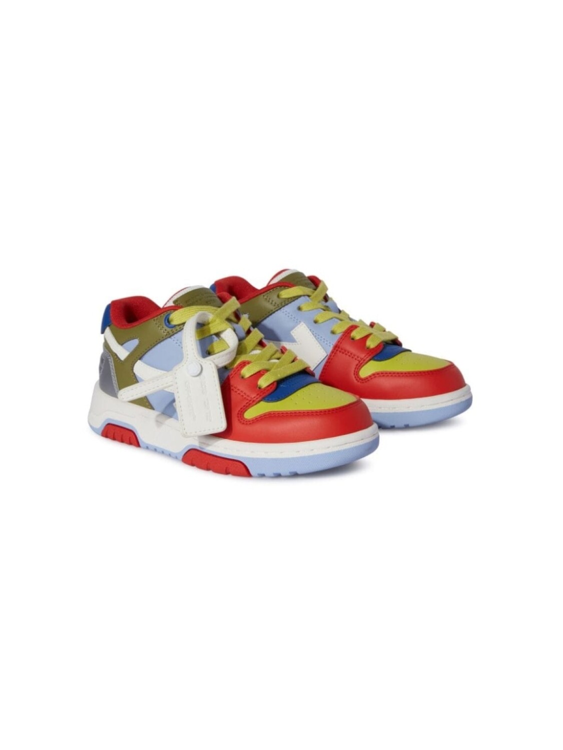 

Off-White Kids кроссовки Out Of Office Ooo, зеленый