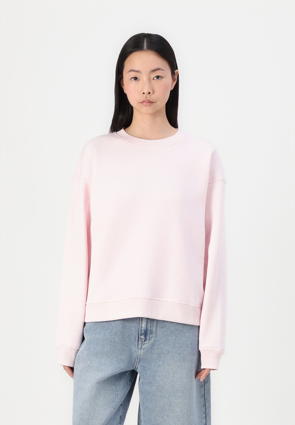 

Толстовка BASIC Gina Tricot, розовый