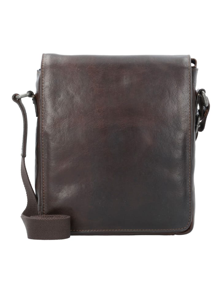 

Наплечная сумка Leonhard Heyden Roma Umhängetasche Leder 23 cm, коричневый