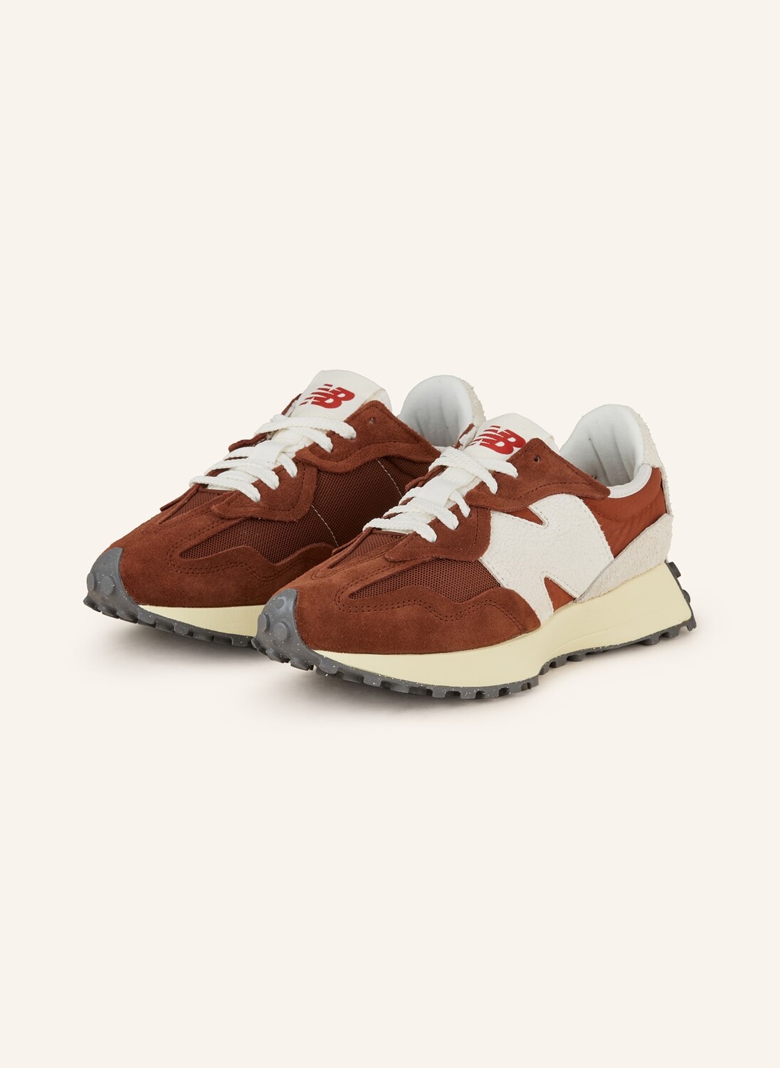 

Кроссовки 327 New Balance, коричневый