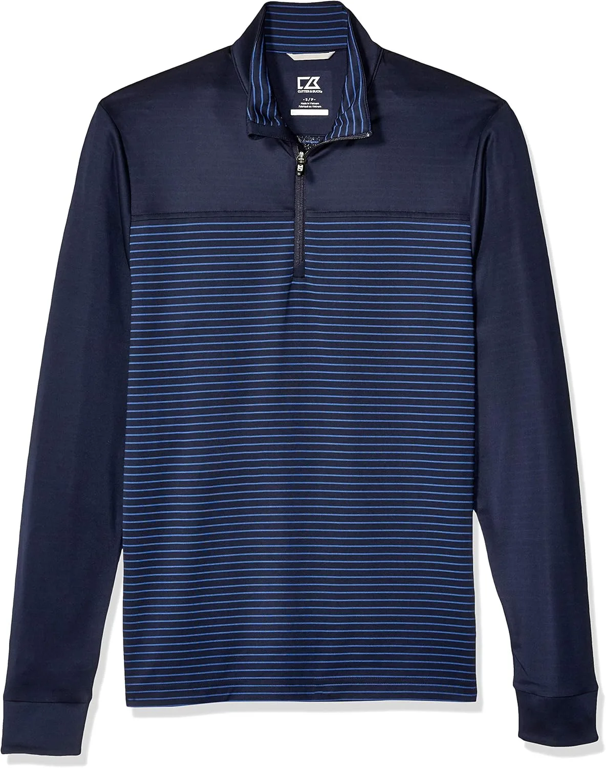 

Cutter & Buck мужская толстовка Traverse Stripe 1/4 Zip