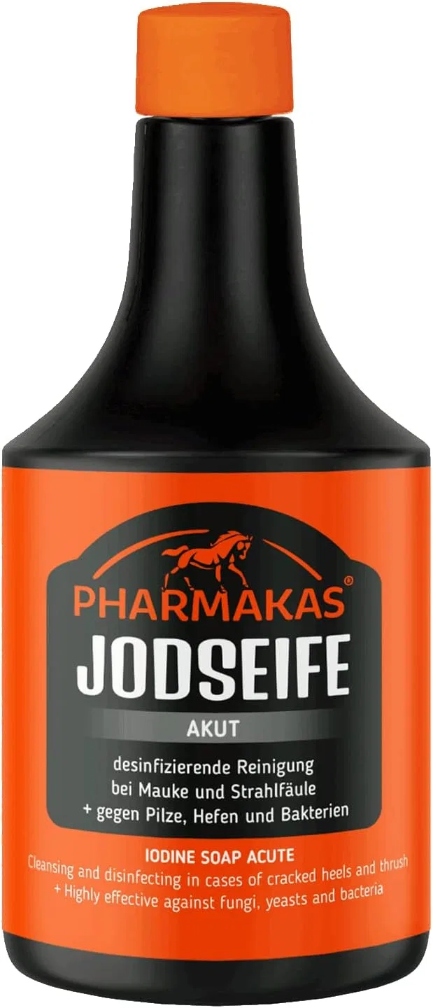 Йодное мыло Acute для лошадей, двойная упаковка 2 x 500 мл Pharmakas — фото 2
