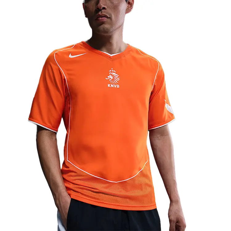 Nike Футболка Dri Fit Soccer Jersey Men's Safety Orange/White — фото 3