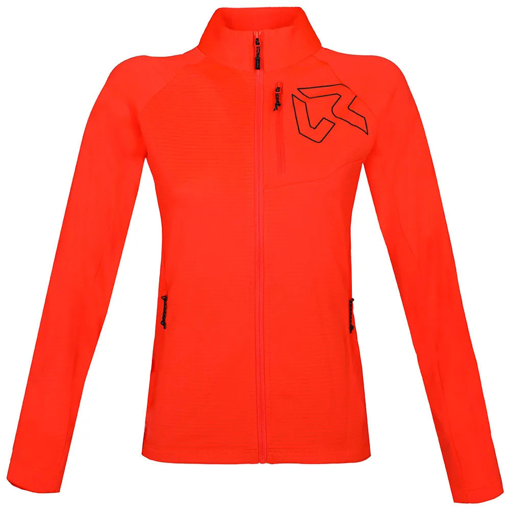 

Флис Rock Experience Arrows Mock Neck full zip, оранжевый