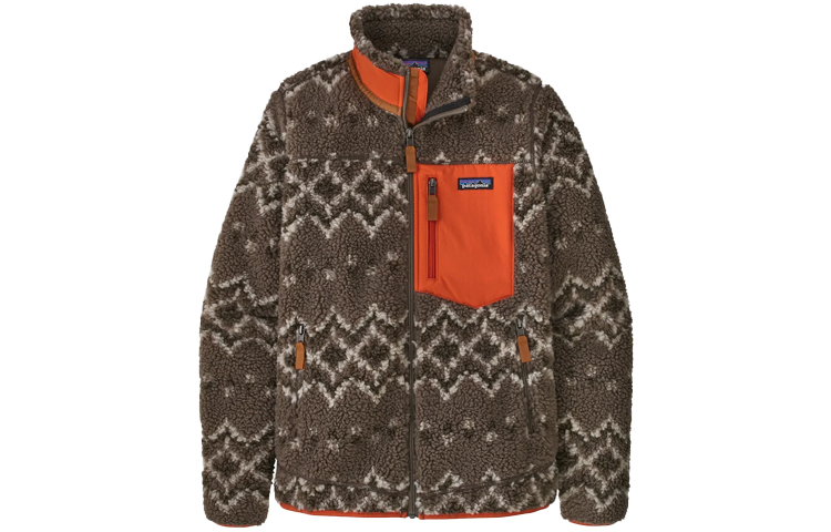 

Patagonia Классическая куртка Retro-X, Brown Sweet Cedar: Topsoil Brown