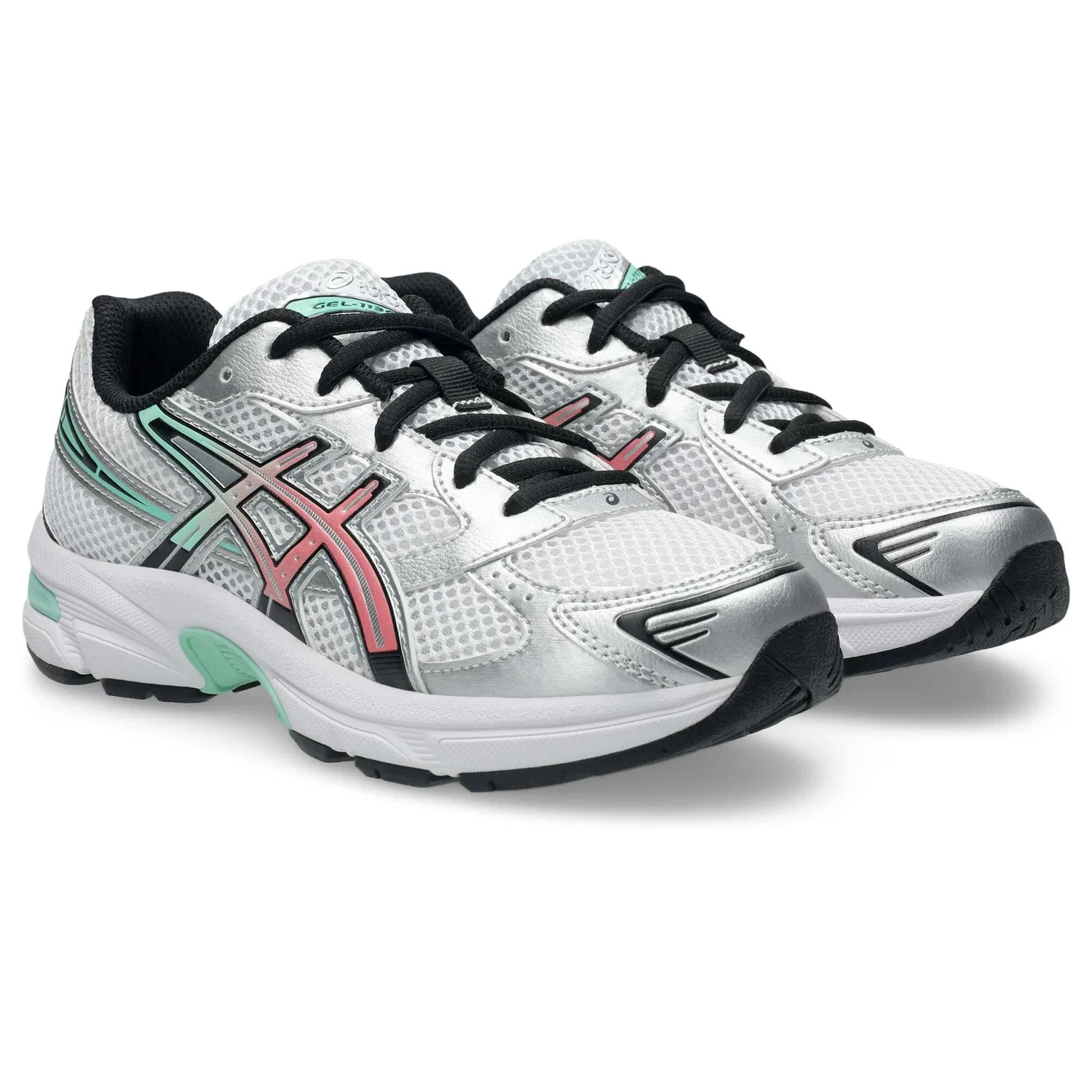 Детские кроссовки с ретро-дизайном Asics Gel-1130 Gs, White — фото 2