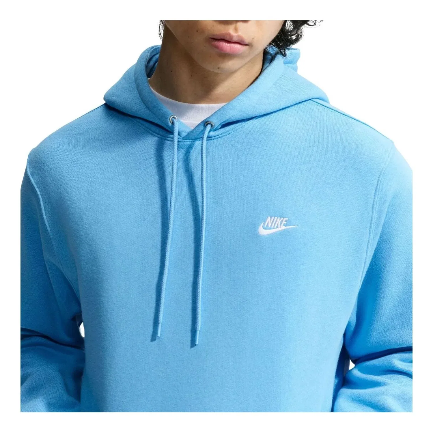 Мужское худи с длинным рукавом Nike Club Fleece, синий