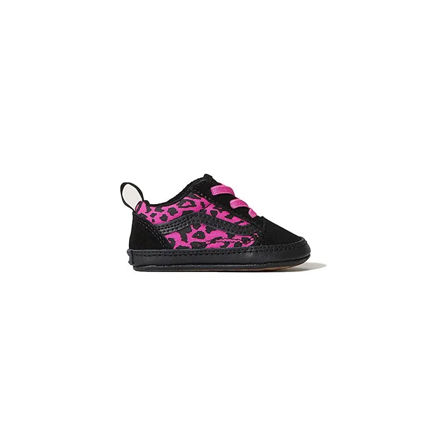 Кроссовки повседневные с закрытым носком Old Skool Crib Vans, Розовый