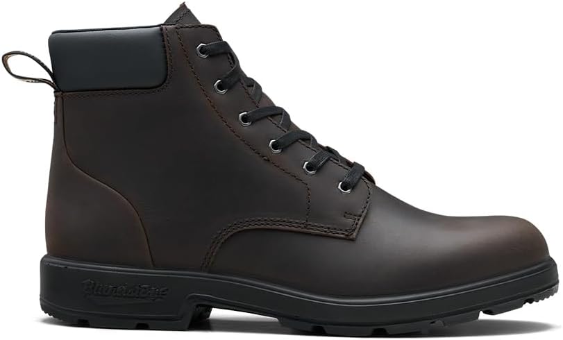 Кожаные ботинки Blundstone 2428 унисекс на шнуровке, коричневый — фото 3