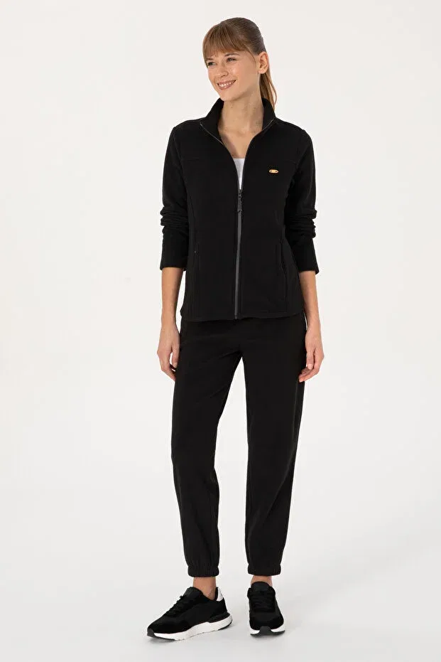 Женские свитшот с длинным рукавом U.S. Polo Assn., Black — фото 4