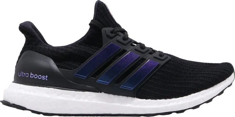 Кроссовки Adidas UltraBoost 'Black', черный — фото 2