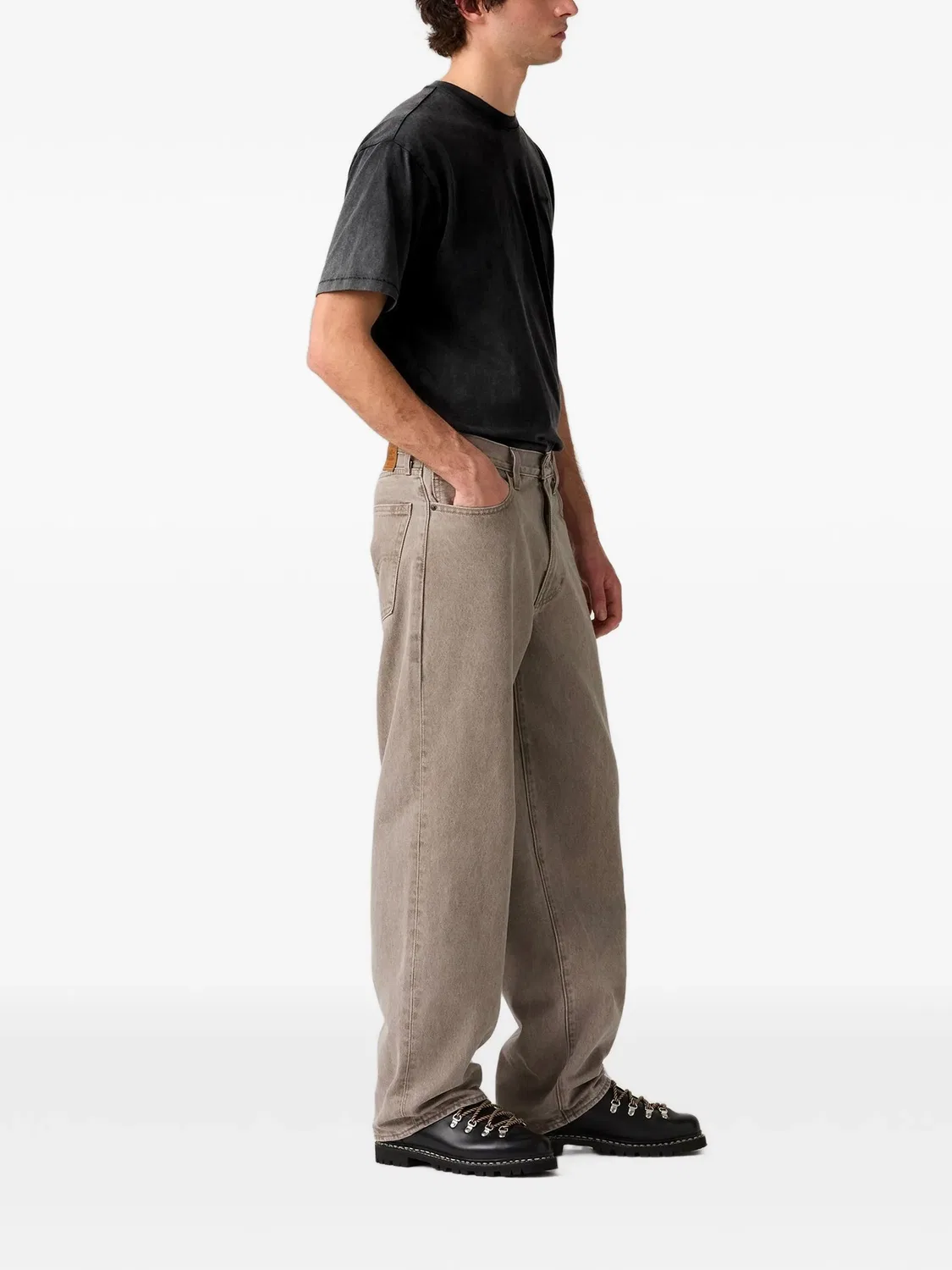 Джинсы 578 Baggy широкие Levi's, коричневый — фото 2