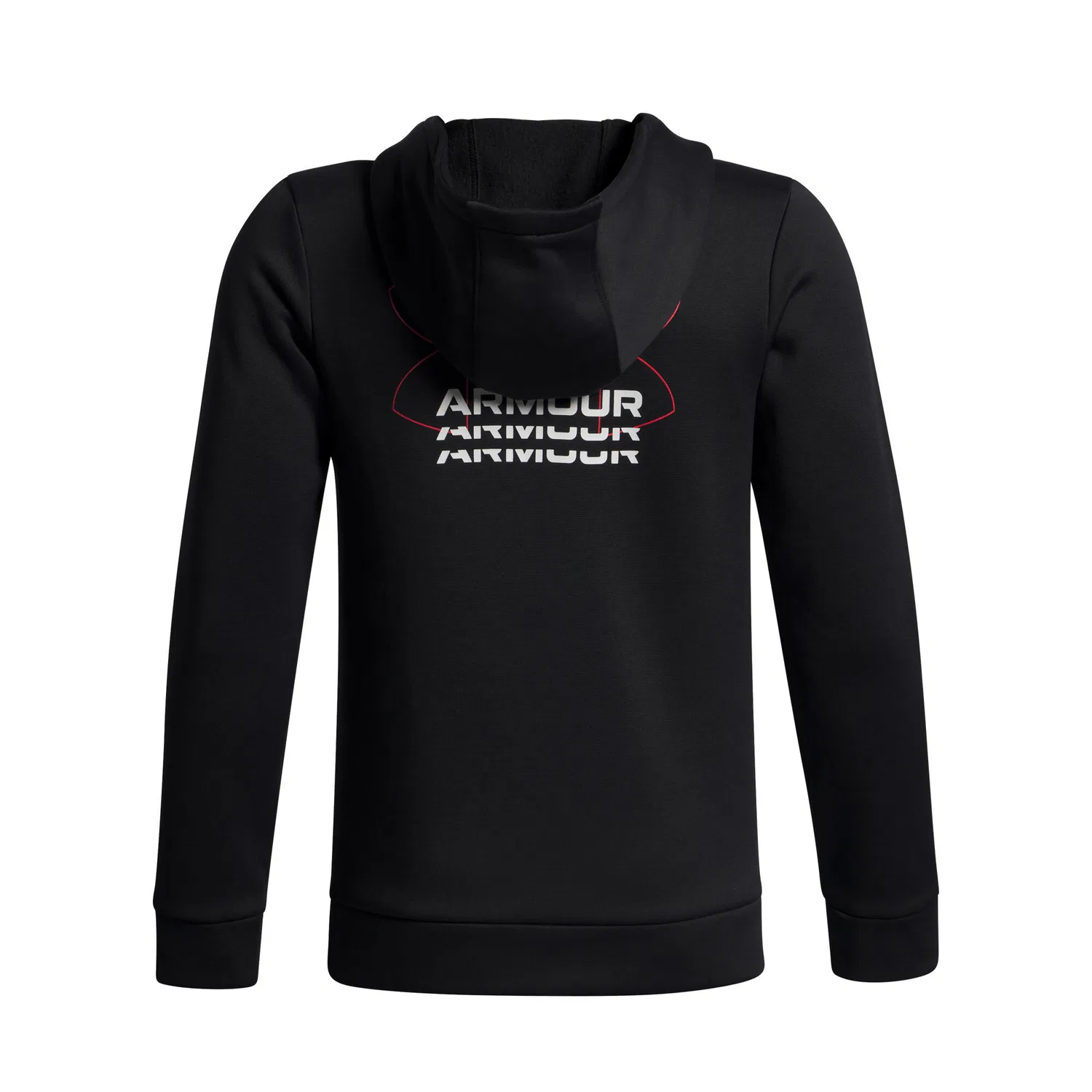 Детское худи с принтом Retro Graphic Under Armour, Schwarz Weiss — фото 3