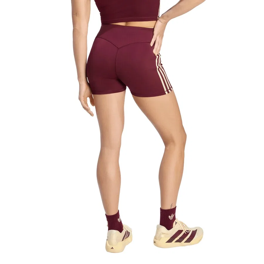 Спортивные брюки-скинни ADIDAS PERFORMANCE, цвет карминно-красный — фото 3