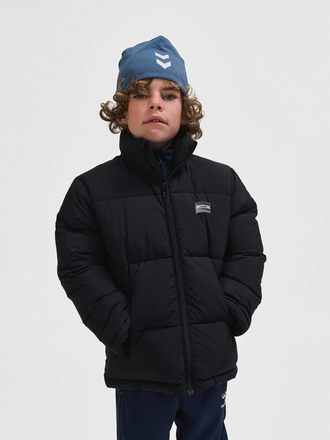 Детская куртка на молнии Hmlcrisp Hummel, Schwarz