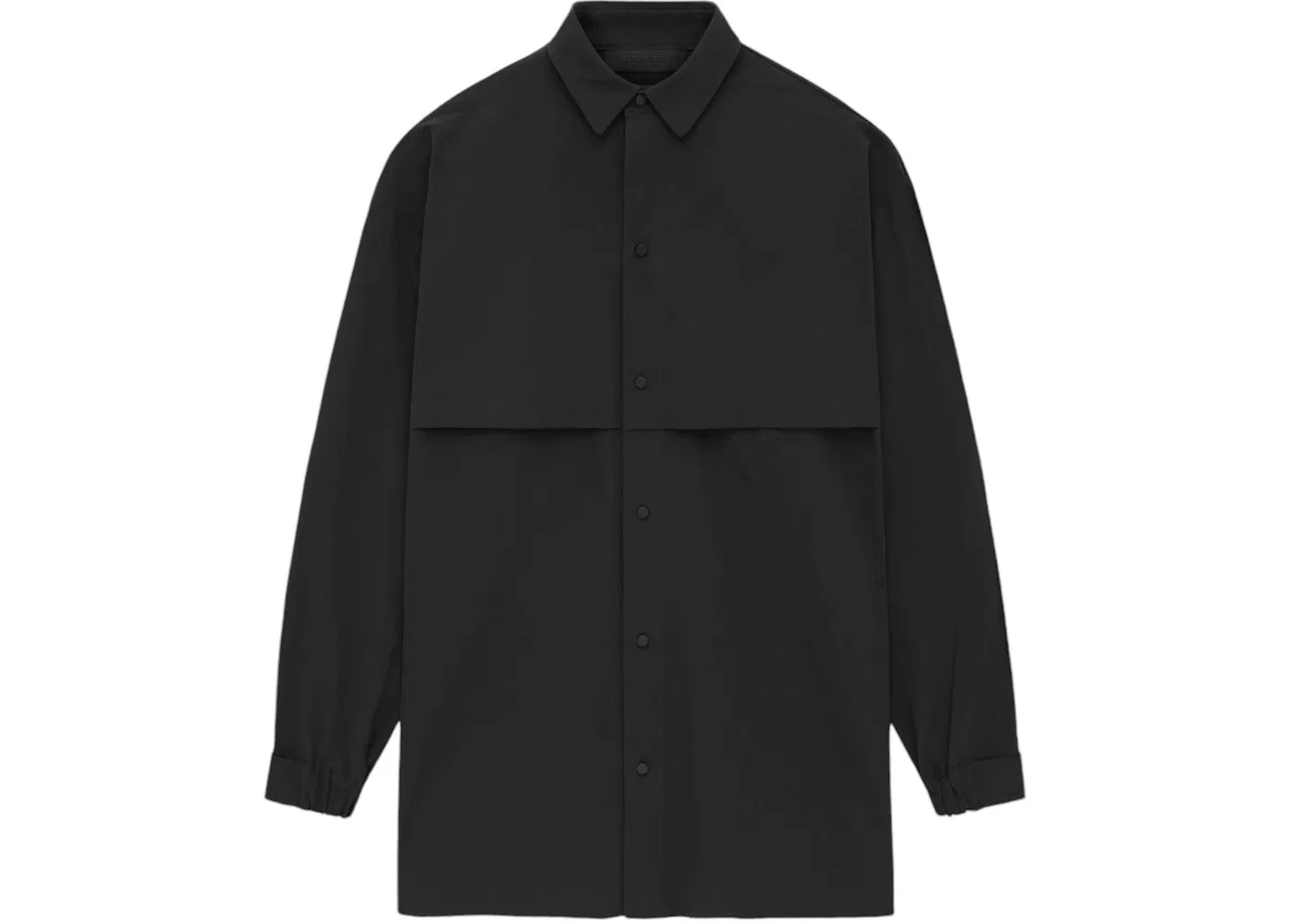 Мужская рубашка-овершерт из нейлона Overshirt Fear of God, Black