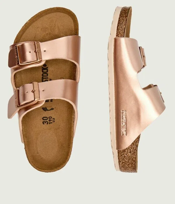 Детские шлепанцы Birkenstock, Rosa Cipria — фото 4