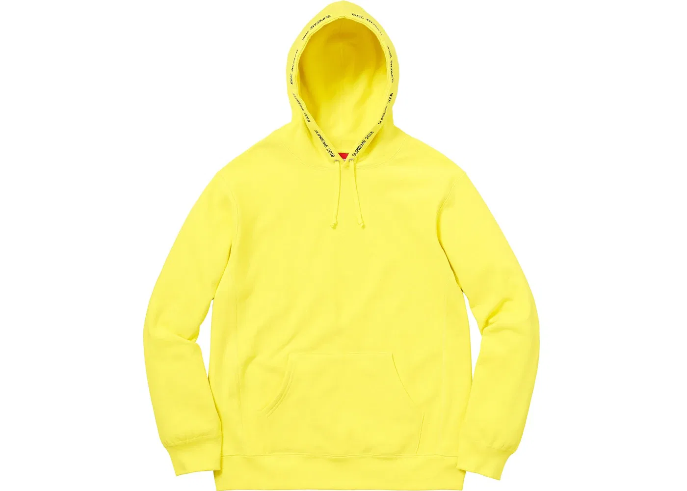 Мужской худи с капюшоном Supreme, Lemon