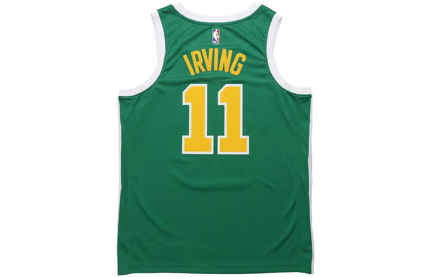 Джерси баскетбольное с принтом Earned Edition NBA Kyrie Irving Nike, зеленый — фото 2