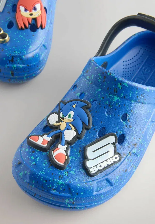Сабо с вырезами Sonic the Hedgehog Next, синий — фото 3