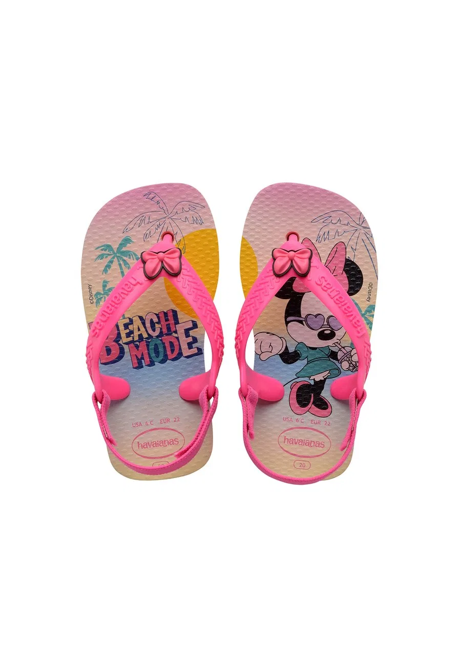 Сандалии HAVAIANAS «Классика Диснея» цвета фуксии — фото 2
