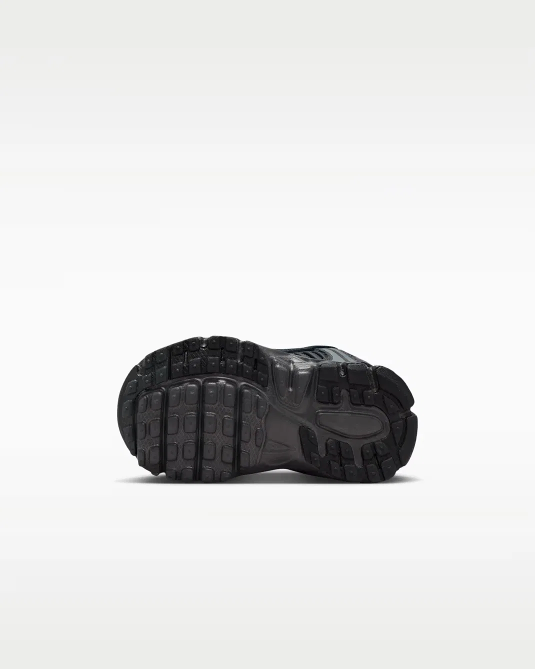 Детская обувь (классические шнурки) Nike Vomero 5, Dark Smoke Grey/Anthracite/White/Team Black — фото 2