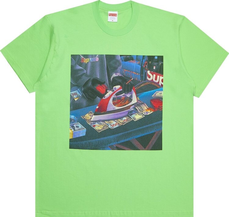 

Футболка Supreme Gas Tee 'Lime', зеленый