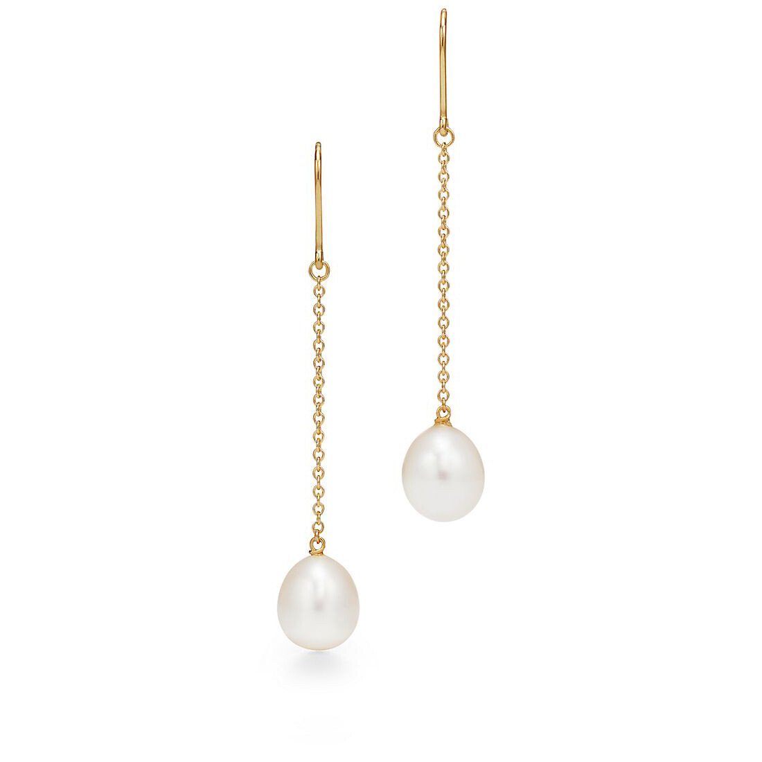 

Серьги Tiffany & Co. Elsa Peretti Pearls by the Yard Chain, золото